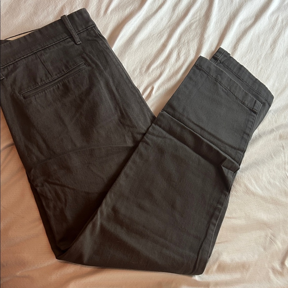 J. Crew Men's Dark Gray Chinos